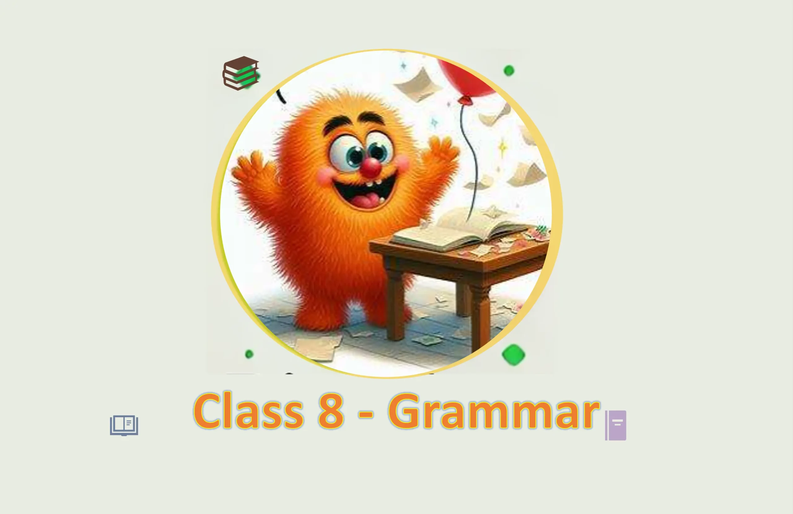 class 8 grammar practice test